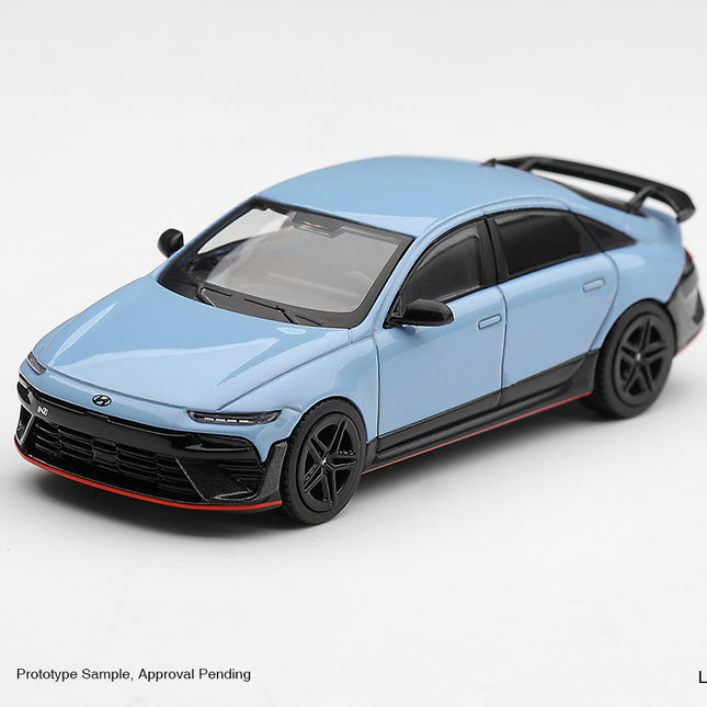 [Pre-Order]  1/64 Mini GT Hyundai Ioniq 6 N Performance Blue Pearl