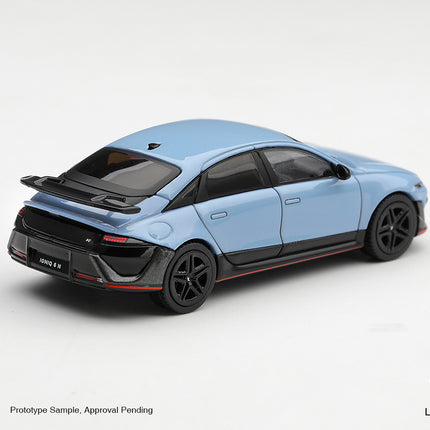 [Pre-Order]  1/64 Mini GT Hyundai Ioniq 6 N Performance Blue Pearl