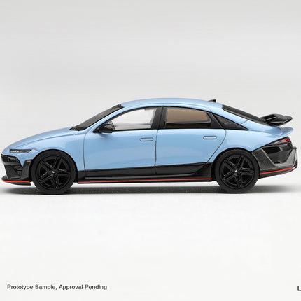 [Pre-Order]  1/64 Mini GT Hyundai Ioniq 6 N Performance Blue Pearl