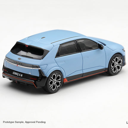 [Pre-Order]  1/64 Mini GT Hyundai Ioniq 5 N Performance Blue Matt