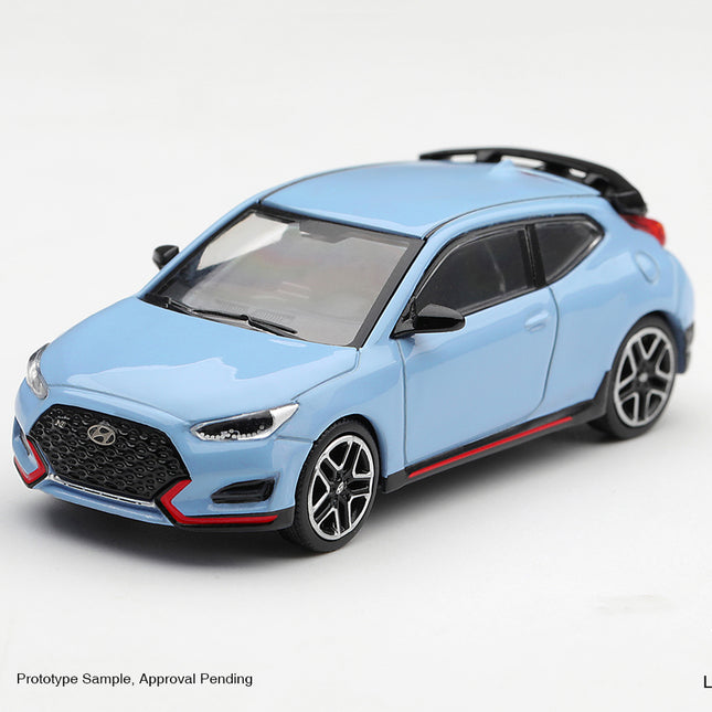 [Pre-Order]  1/64 Mini GT Hyundai Veloster N Performance Blue