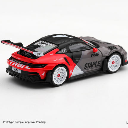 [Pre-Order]  1/64 Mini GT Porsche 911 GT3 RS STAPLE x INOZETEK（10.26）