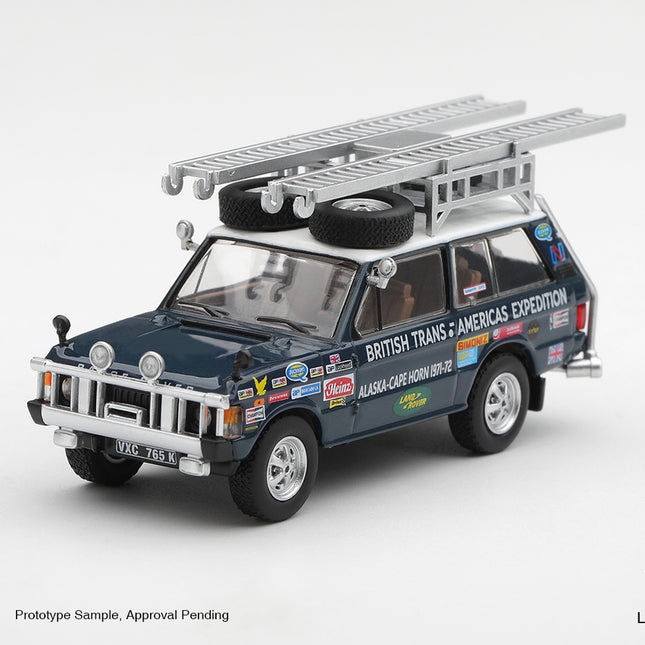 [Pre-Order]  1/64 Mini GT Range Rover 1971 British Trans-Americas Expedition (VXC-765K)（8.18）
