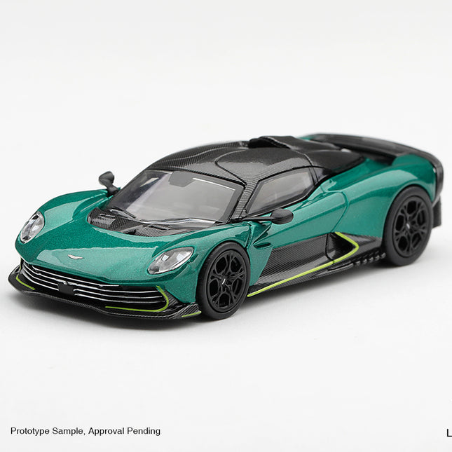 [Pre-Order]  1/64 Mini GT Aston Martin Valhalla Podium Green（9.14）