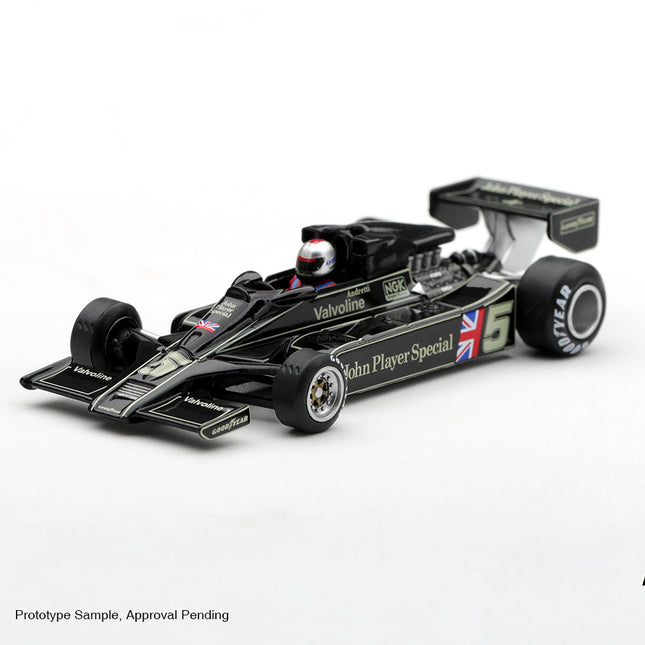 [Pre-Order]  1/64 Mini GT Lotus 78 #5 Mario Andretti 1977 US GP West Winner（10.12）