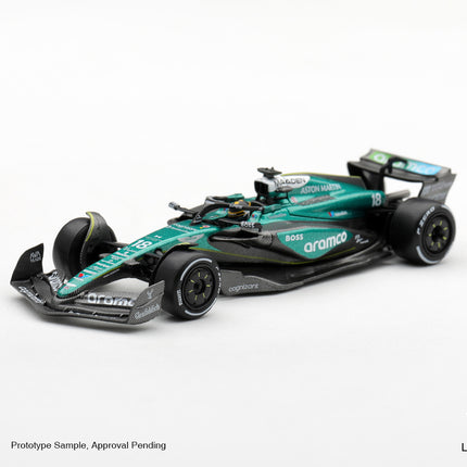 [Pre-Order]  1/64 Mini GT Aston Martin AMR24 #18 Lance Stroll  2024 F1 2024 Las Vegas GP(10.12)