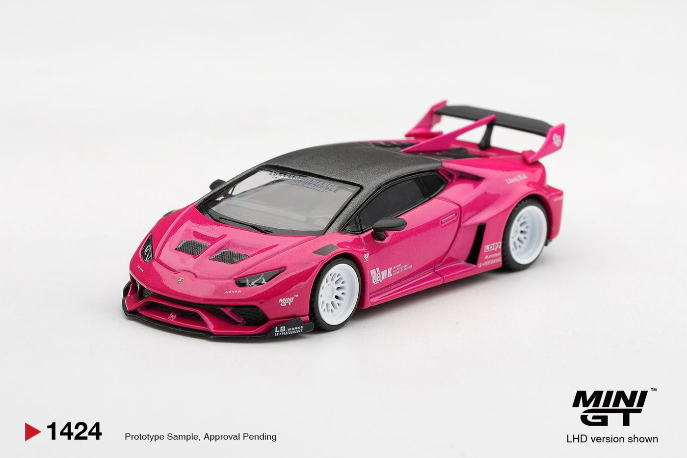 [Pre-order] MiniGT LB★WORKS Lamborghini Huracán GT Ruby Purple（11.9 ...