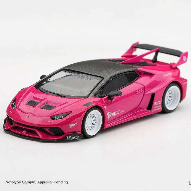 [Pre-order] MiniGT LB★WORKS Lamborghini Huracán GT Ruby Purple（11.9）