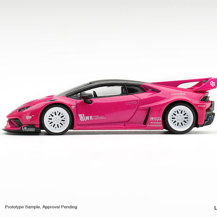 [Pre-order] MiniGT LB★WORKS Lamborghini Huracán GT Ruby Purple（11.9）
