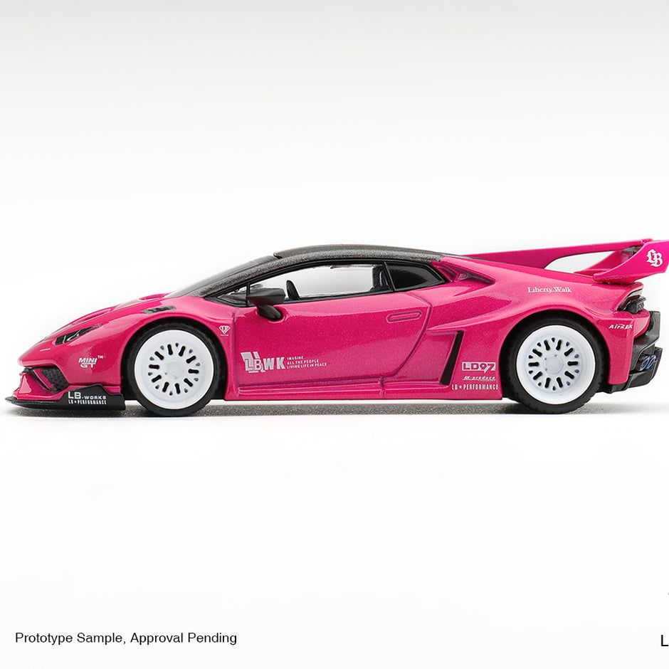 [Pre-order] MiniGT LB★WORKS Lamborghini Huracán GT Ruby Purple（11.9 ...