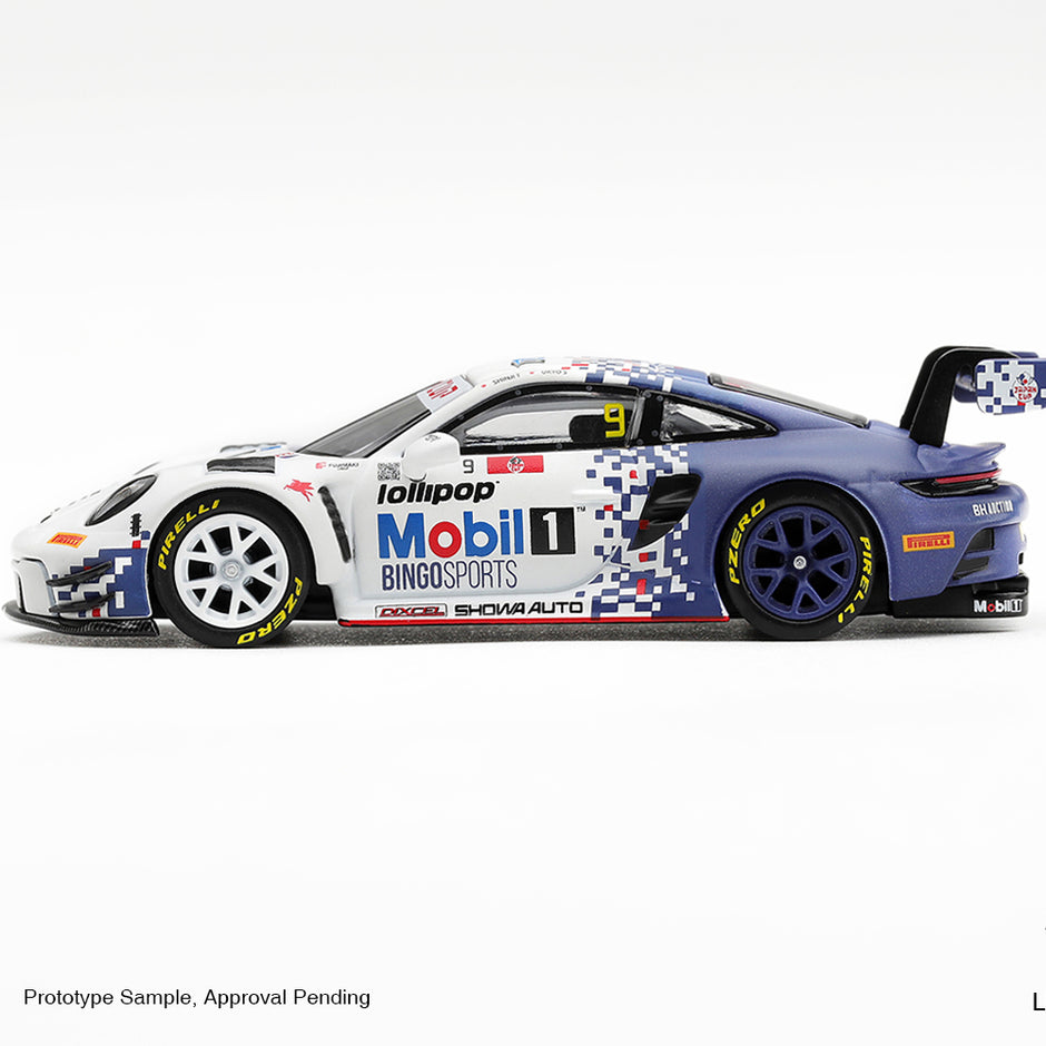 [Pre-order] MiniGT Porsche 911 GT3 R (992) #9 Bingo Racing with LM Cor ...