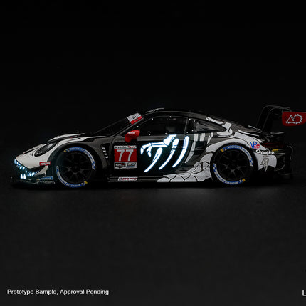 [pre-order] MINIGT Porsche 911 GT3 R (992) #77 AO Racing "Skeleton Rexy" 2026 IMSA Petit Le Mans