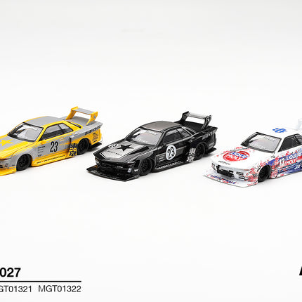 [Preorder] MINIGT INOZETEK x Liberty Walk R32 Set 2026 Show Edition