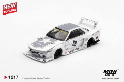 MINI GT Nissan GT-R32 LB-Kaido Works TAS 2025 (MGT01217-R)