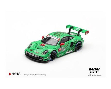 MINI GT Porsche 911 GT3 R (992) #77 AO Racing  2025 IMSA Sebring 12 Hrs