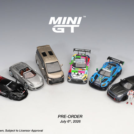 [Pre-Order]  1/64 Mini GT Lamborghini LB-Silhouette WORKS  MURCIELAGO GT Evo Advan