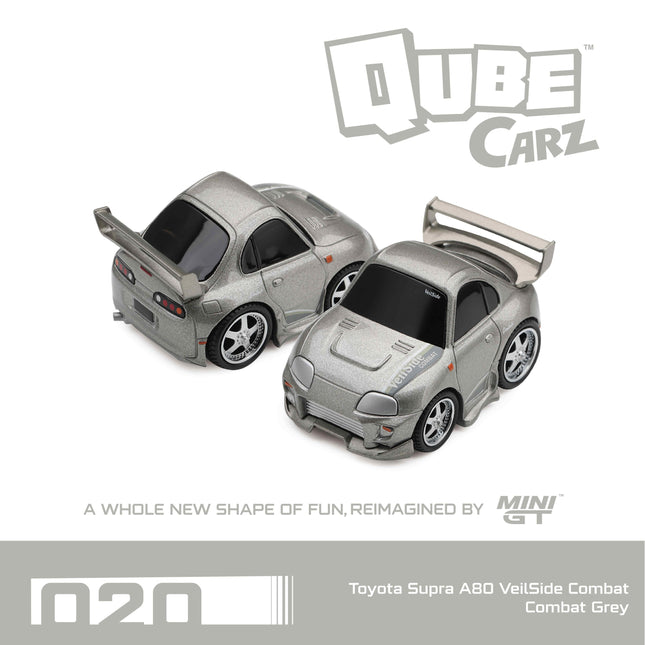 [Pre-Order]  1/64 Mini GT Toyota Supra (A80) VeilSide Combat Combat Grey（8.7）