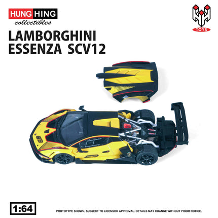 1/64 HH Collectibles Lamborghini SCV12 (Yellow)