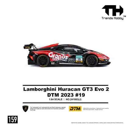 [Pre-Order] Trends Hobby 1:64- Lamborghini Huracan GT3 EVO2 - DTM 2023 #19（9.3）