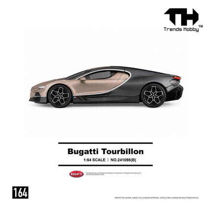 [Pre-Order] Trends Hobby 1:64-  Bugatti Tourbillon - Dore（9.3）