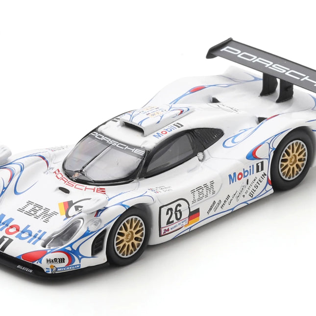 [Pre-Order]   Spark  1:64 Porsche 911 GT1 No.26 Winner Le Mans 24H 1998 A. McNish - L. Aïello - S. Ortelli（9.13）
