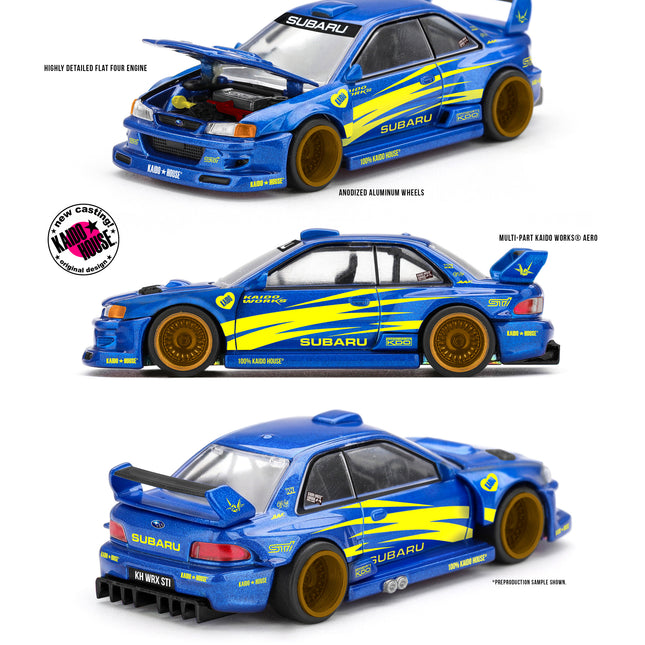 [Pre-Order]  1/64 Mini GT Subaru Impreza WRX STI KAIDO WORKS V1（10.21）