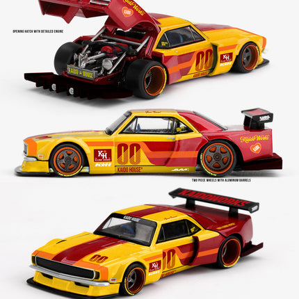 [Pre-Order]  1/64 Mini GT Chevrolet Camaro Kaido Racing Team V1（9.21）