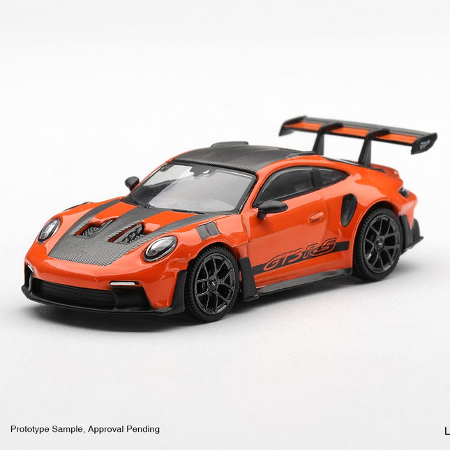 1/64 Mini GT 保時捷 911 (992) GT3 RS Weissach Package 海灣橘 右駕