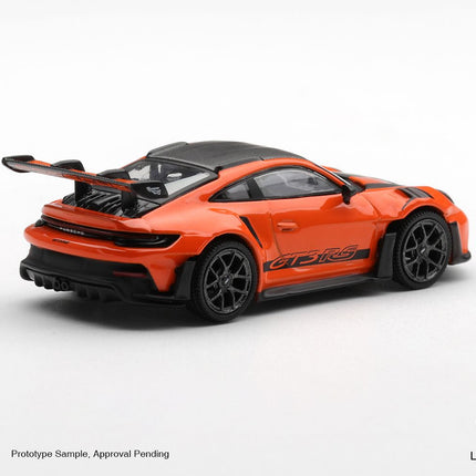 1/64 Mini GT 保時捷 911 (992) GT3 RS Weissach Package 海灣橘 右駕
