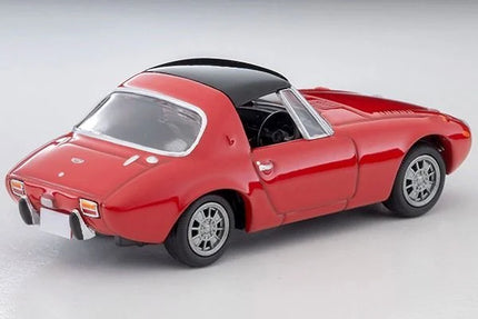TOMYTEC Diecast Model Car LV-139d 1969 Toyota Sports 800 with 
Custom Wheels (Red)