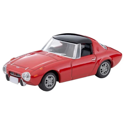 TOMYTEC Diecast Model Car LV-139d 1969 Toyota Sports 800 with 
Custom Wheels (Red)