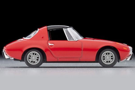 TOMYTEC Diecast Model Car LV-139d 1969 Toyota Sports 800 with 
Custom Wheels (Red)