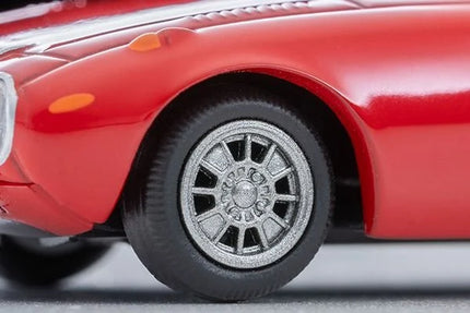 TOMYTEC Diecast Model Car LV-139d 1969 Toyota Sports 800 with 
Custom Wheels (Red)