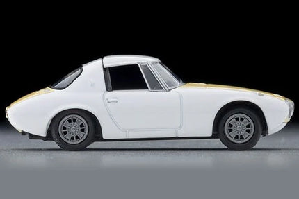 TOMYTEC Diecast Model Car LV-215b 1965 Toyota Sports 800 Custom 
Color (White/Yellow)