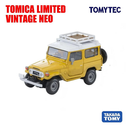 TOMYTEC Diecast Model Car LV-N381a Toyota Land Cruiser 40 
(Yellow)