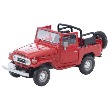 TOMYTEC Diecast Model Car LV-N382a Toyota Land Cruiser 40 Open 
Top US Spec (Red)