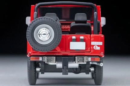 TOMYTEC Diecast Model Car LV-N382a Toyota Land Cruiser 40 Open 
Top US Spec (Red)