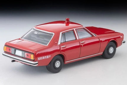 TOMYTEC Diecast Model Car LV-N384a 1978 Nissan Laurel 1800 
Custom Fire Chief Car
