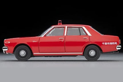 TOMYTEC Diecast Model Car LV-N384a 1978 Nissan Laurel 1800 
Custom Fire Chief Car