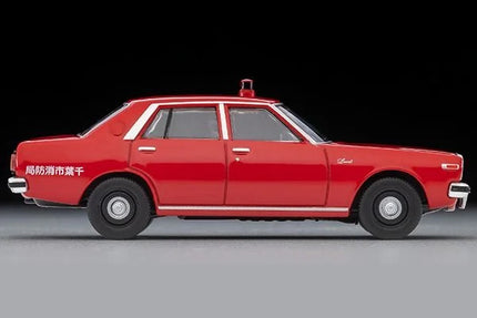 TOMYTEC Diecast Model Car LV-N384a 1978 Nissan Laurel 1800 
Custom Fire Chief Car