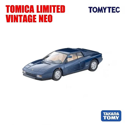 TOMYTEC Diecast Model Car LV-N Ferrari Testarossa Early Model 
(Navy Blue)