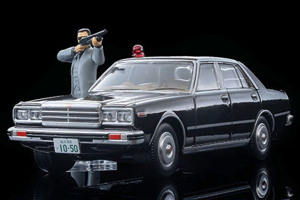TOMYTEC Diecast Model Car LV-N MS05 SEIBU KEISATSU Nissan 
Laurel with Daimon Figure
